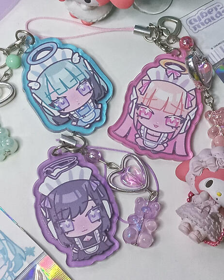 Cyber MaidZ Phone Straps