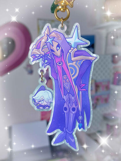 2025 - League of Legends Jhin & Hwei Keychain Fanmerch